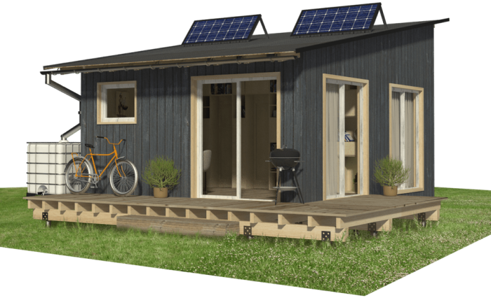 Modern Log Cabin plans
