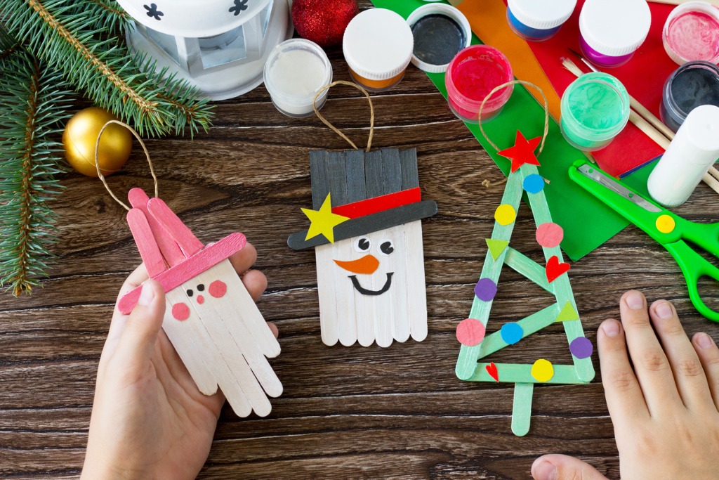 Kid Friendly Home DIY Projects Festive Holiday Decorations