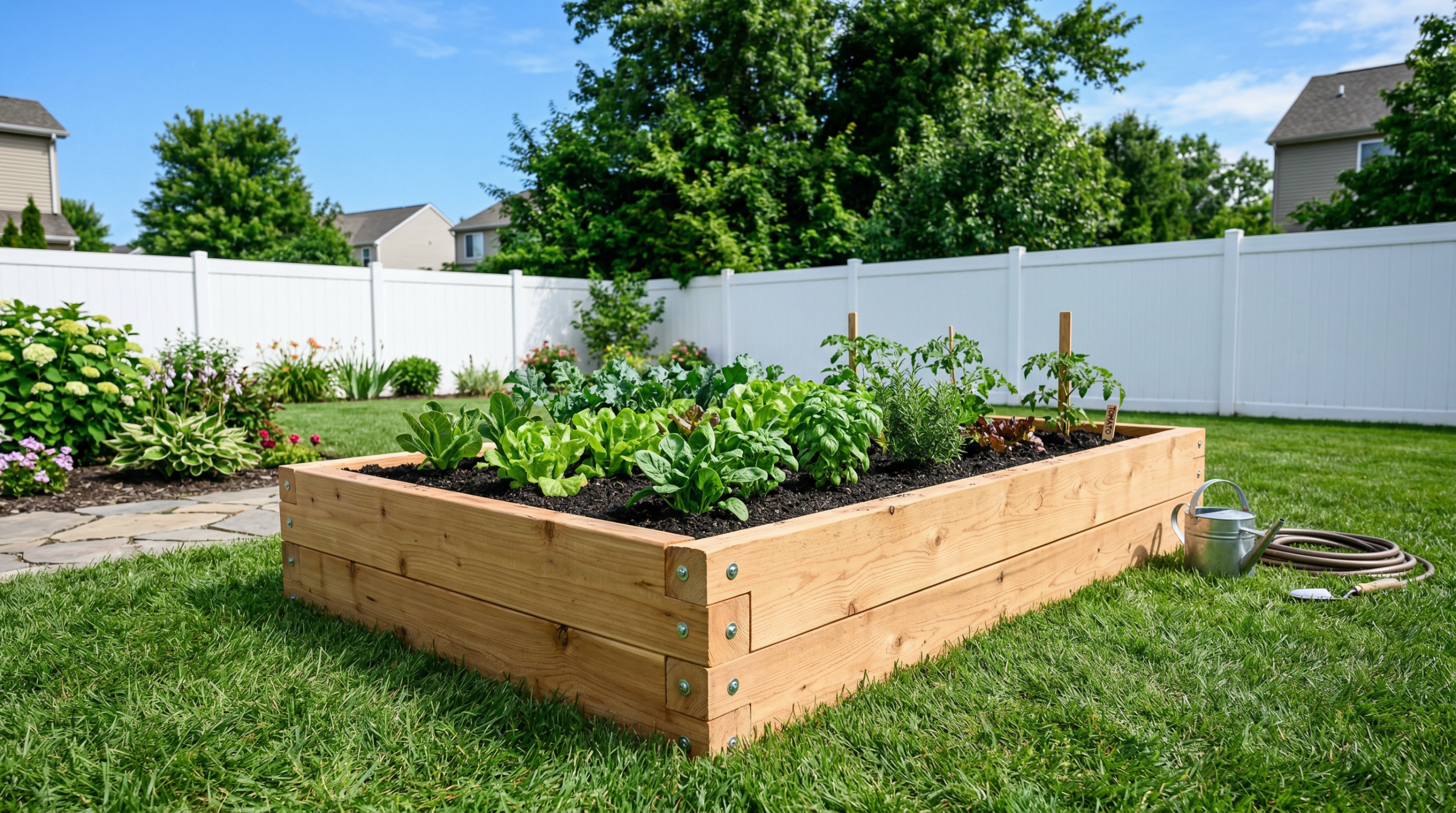 How to Build a Raised Garden Bed This Weekend