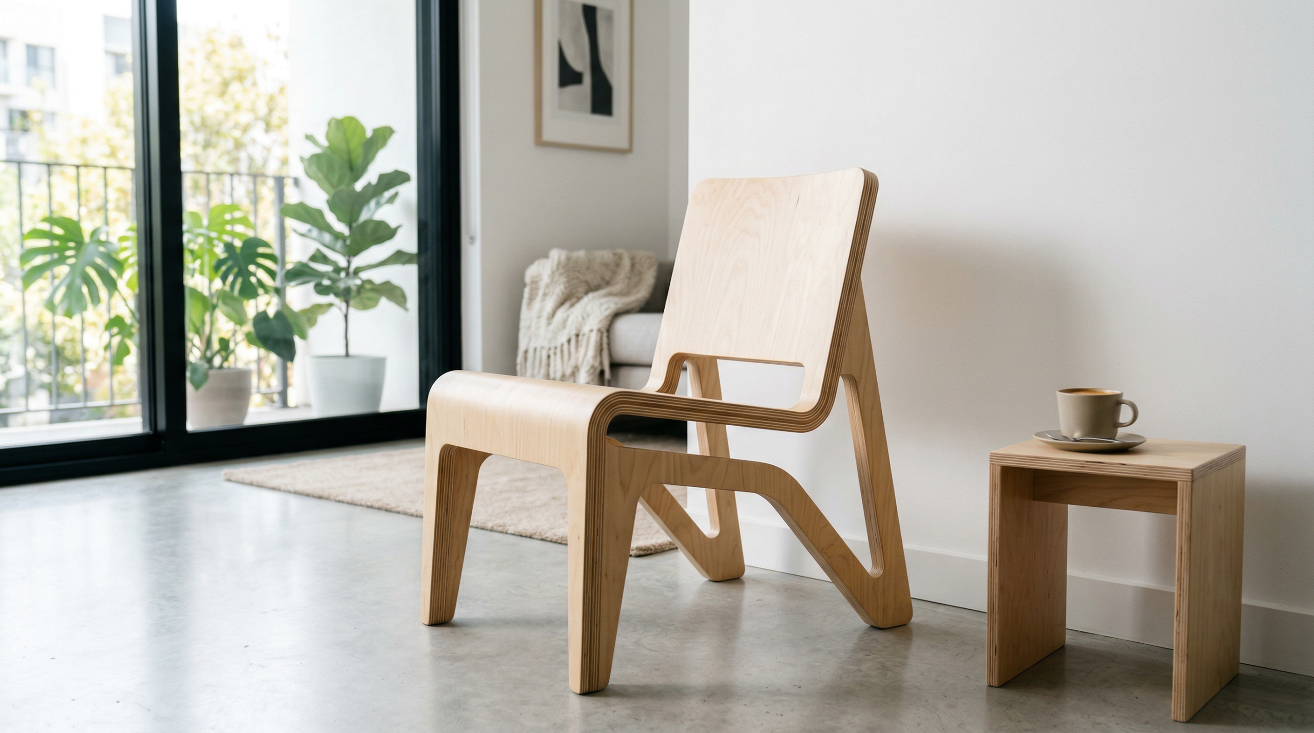 How to Build a Chair From a Single Sheet of Plywood
